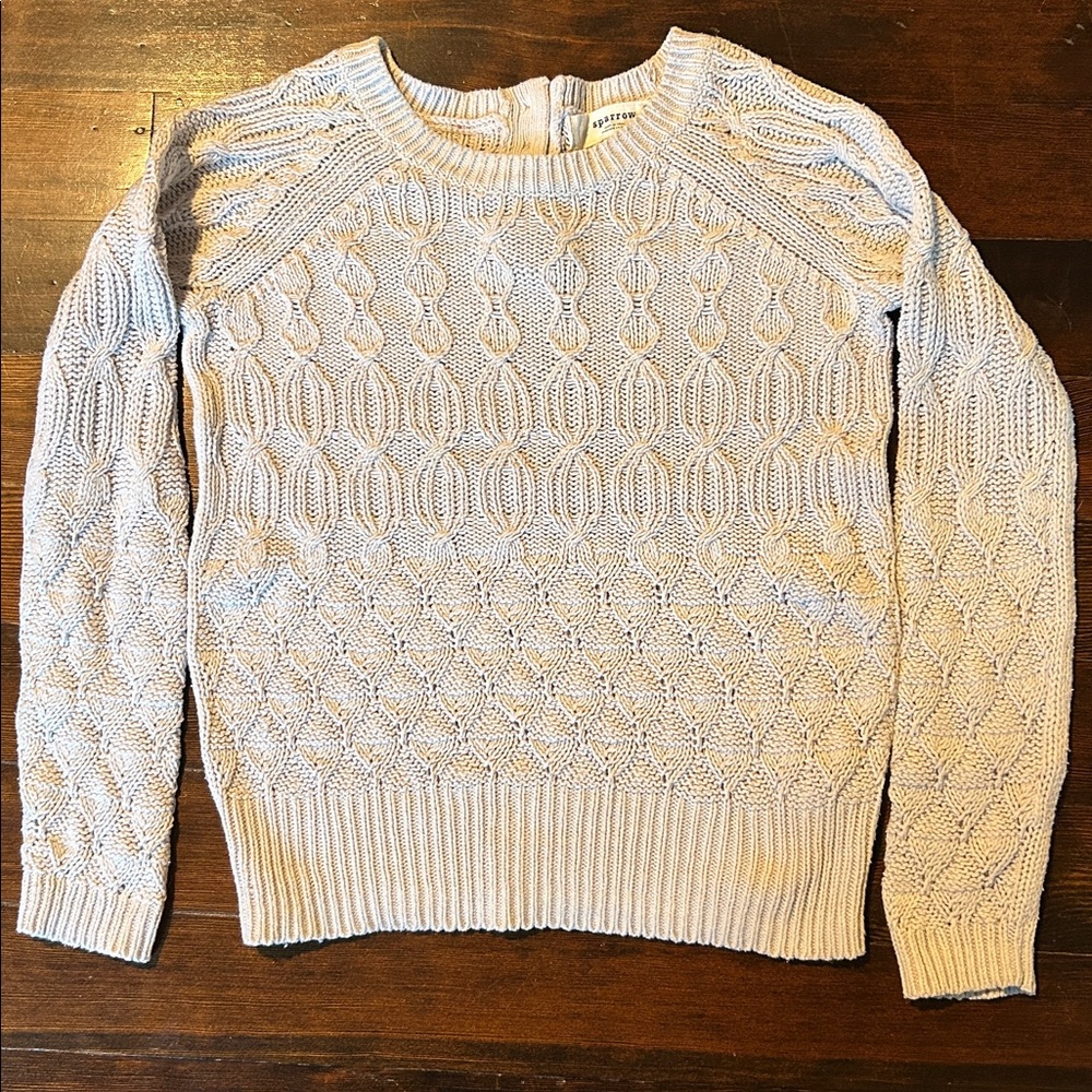 Anthropologie, Sparrow crochet sweater